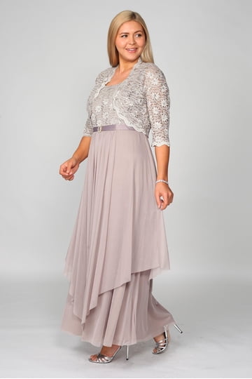 grandmother of the bride dresses with jacket 3Pcs Chiffon Lace Mother of The Groom Dresses Plus Size Formal Evening Dress FT025 Aqua : Clothing, Shoes & Jewelry Timeless sophistication for weddings. Grandmother Of The Bride Dresses,