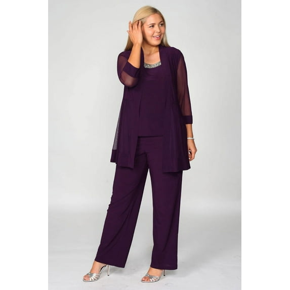 R&M Richards Mother of the Bride Formal Pants Suit 8764
