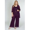 thumbnail image 1 of R&M Richards Mother of the Bride Pant Suit Made in USA 5008, 1 of 2