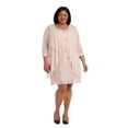 thumbnail image 1 of R&M Richards Short Lace Mother of the Bride Dress 2208W, 1 of 4