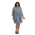 thumbnail image 1 of R&M Richards Short Lace Mother of the Bride Dress 2208W, 1 of 3