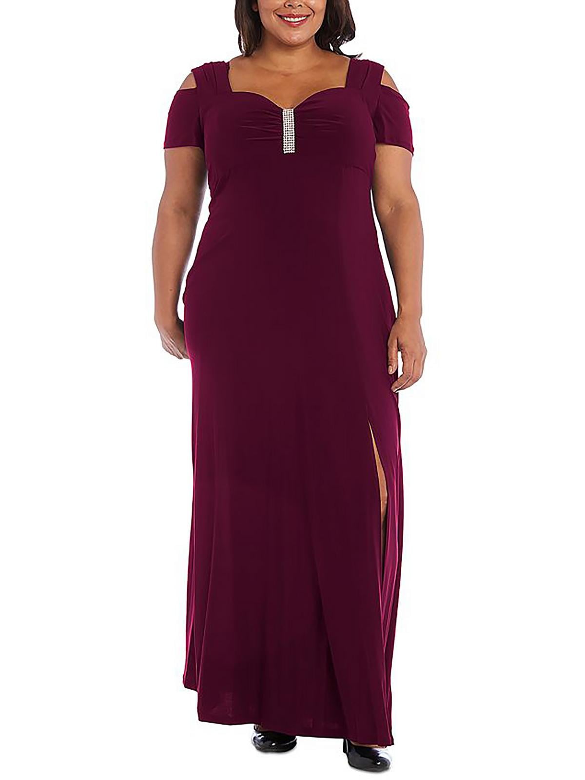 R&M Richards Vestido Con Aplicaciones En Hombros. Talla 18 – My