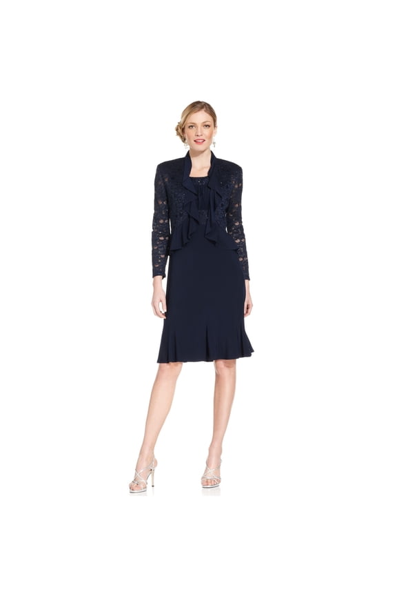 Womens Sequin Cardigan Sweater, Blue, 8P