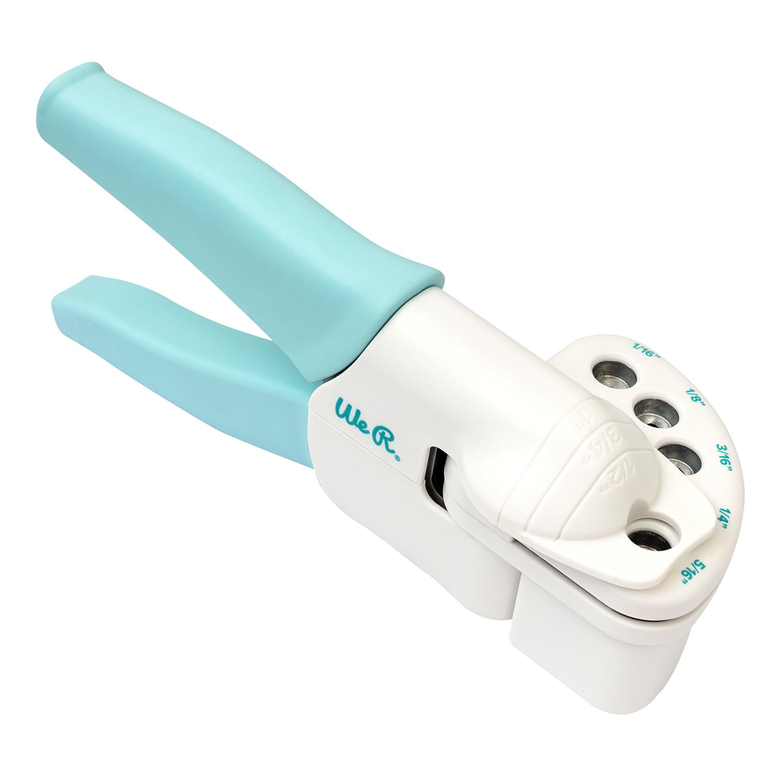 We R Memory Keepers, Crop-A-Dile Power Punch, Blue, for 1/16