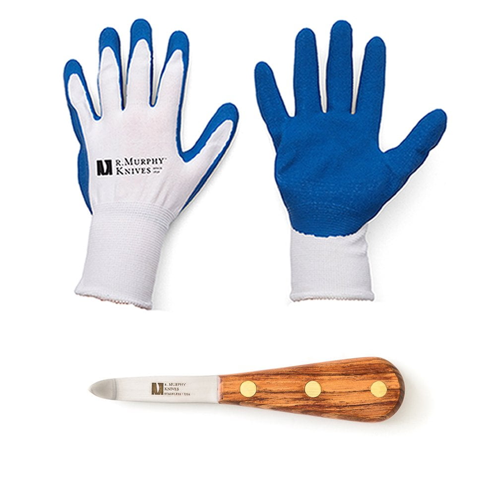 R.Murphy Oyster Knives and Shuckers with R. Murphy Coated Oyster & Clam