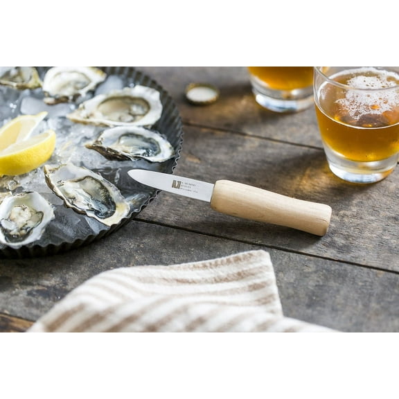 R Murphy/Ramelson New Haven Oyster Knife Shucker (Regular) - Shucking Clamming Seafood - Made in the USA