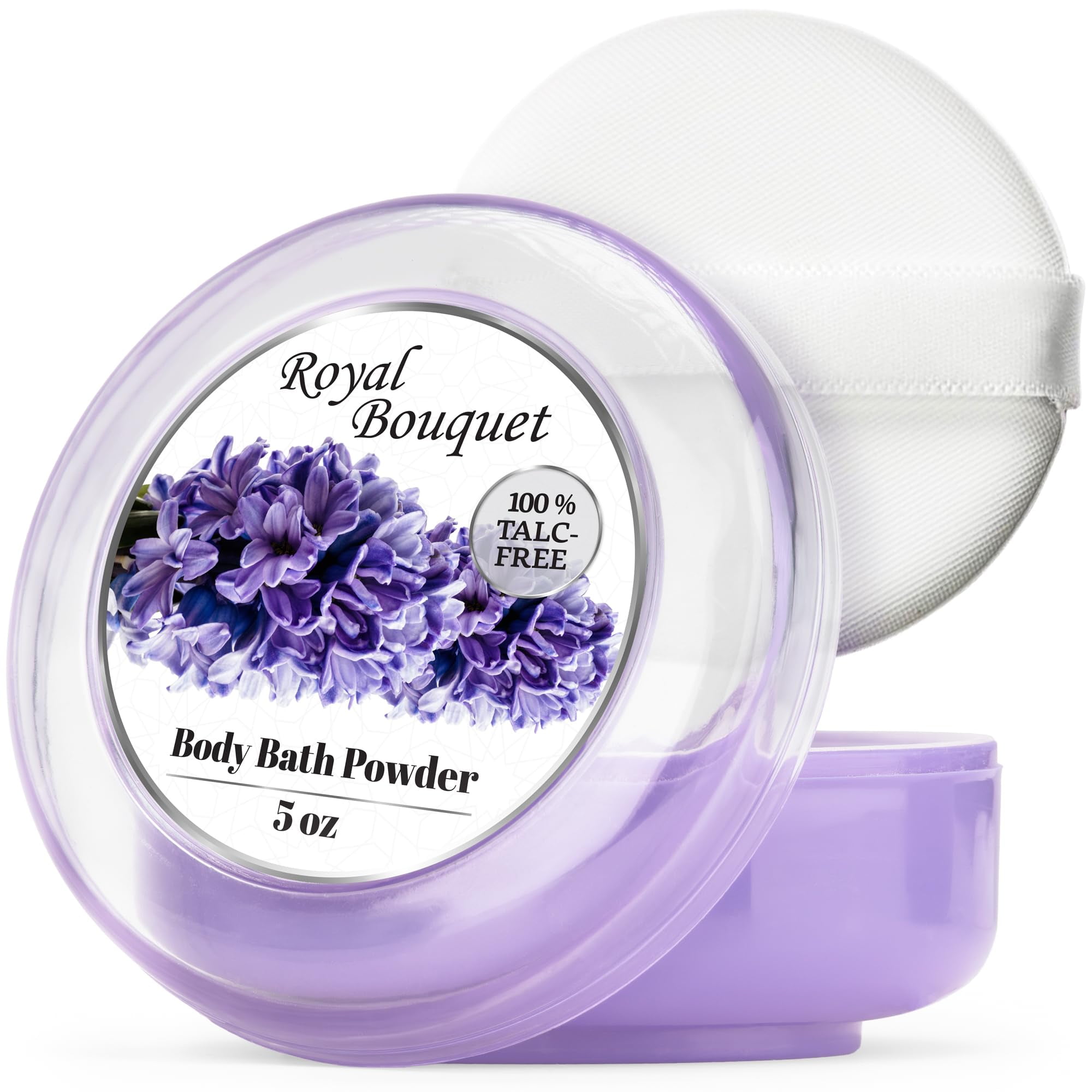 R NEU Body Bath Powder for Women 100 Talc Free Elegant Royal Bouquet Dusting Powder with Powder Puff Extra Large 5oz Walmart