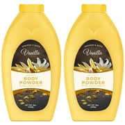 R-NEU Body Bath Powder for Women, 100% Talc-Free, Luscious Fresh Vanilla Dusting Powder, Extra Large Bottle, 8oz