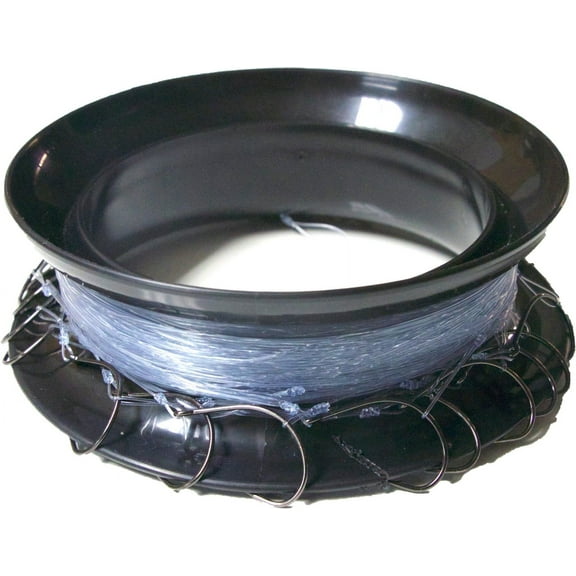 R&R 50# Smoke Blue Mono w- 20 ct. leaders spool -6-0 Monofilament