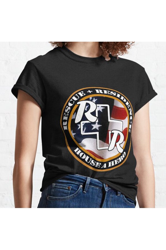 R+R Flag Logo Classic T-shirt
