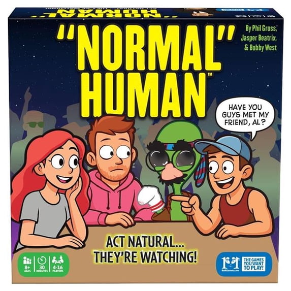 R&R Games RRG905 Normal Human Card Game