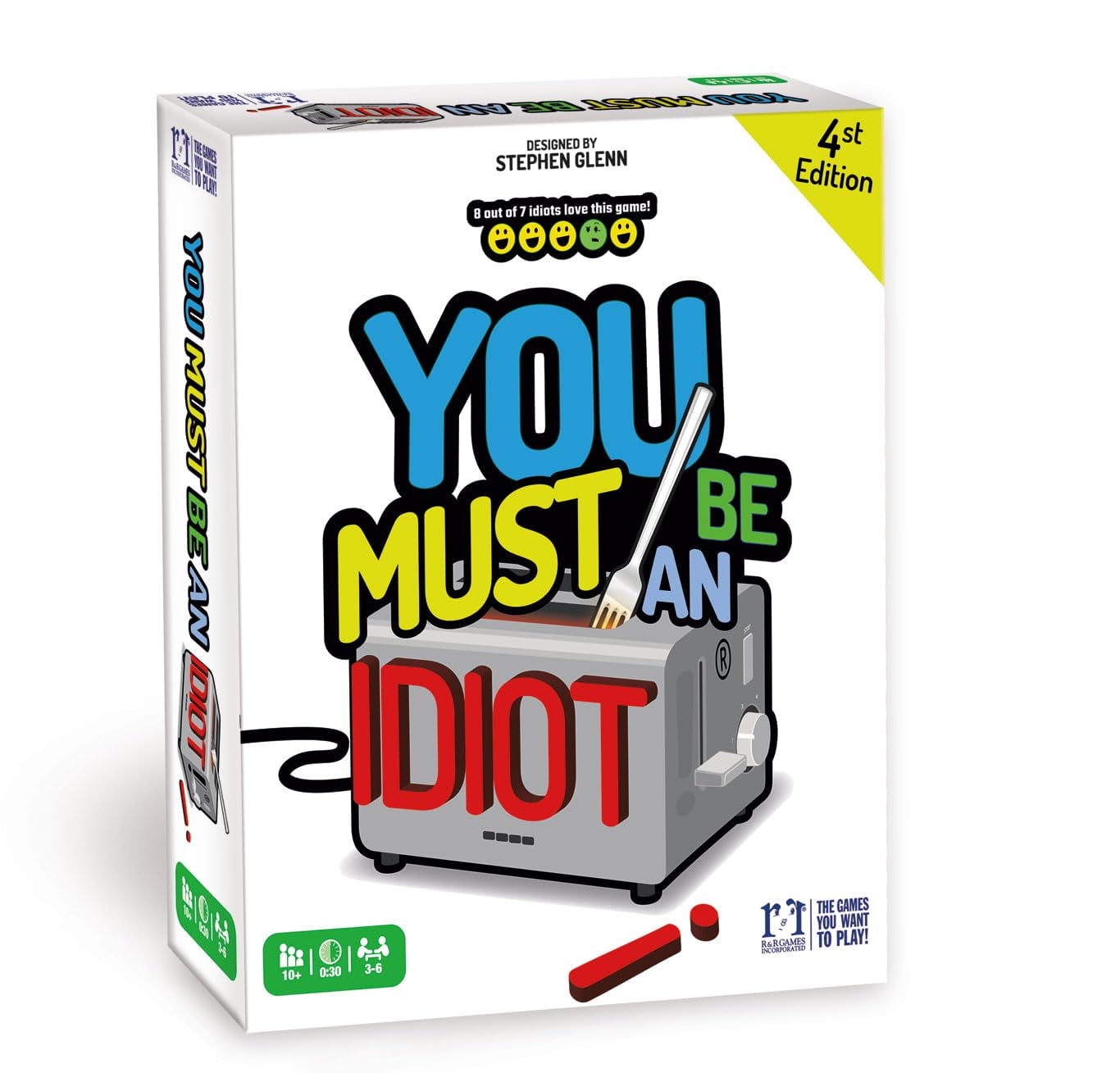 R&R Games You Must Be an Idiot Family Game - Walmart.com