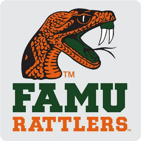 R & R Imports Florida A&M Rattlers Acrylic Square Coaster - Pack of 6