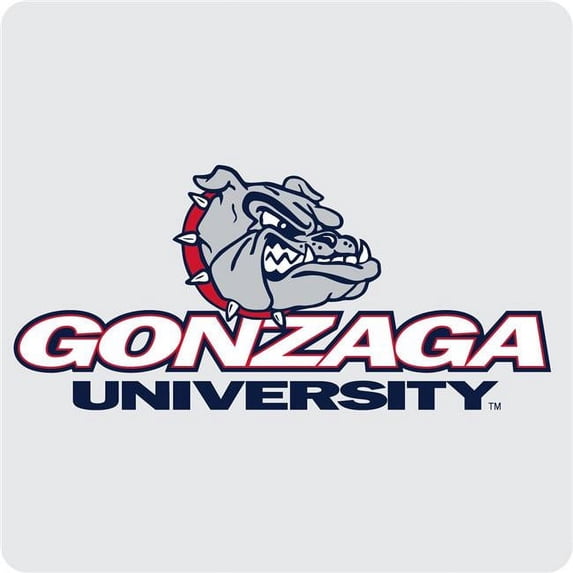 R & R Imports Gonzaga Bulldogs Acrylic Square Coaster - Pack of 6