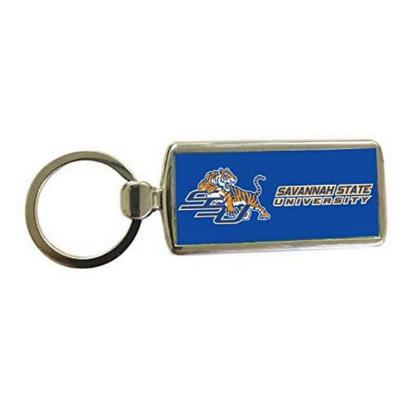 R & R Imports KCM2-C-SSU19 Savannah State University Metal Keychain - Pack of 2