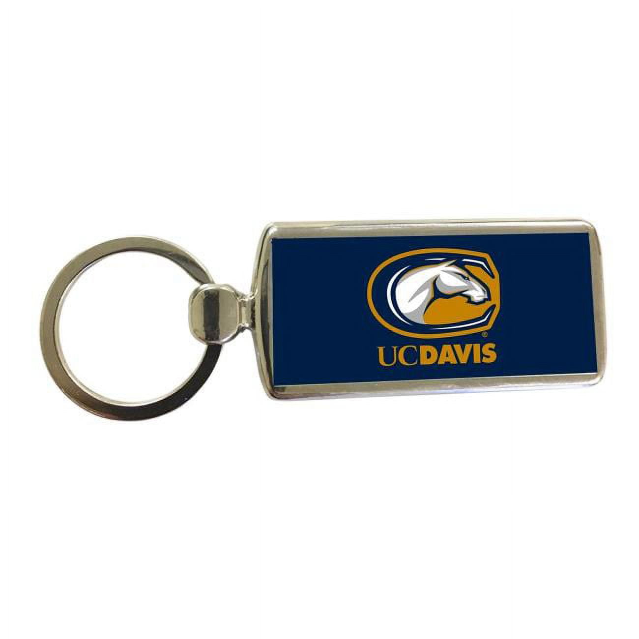 R and R Imports Michigan Wolverines Metal Keychain