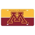 thumbnail image 1 of R & R Imports LP-C-MIN19 Minnesota Gophers Metal License Plate, 1 of 1