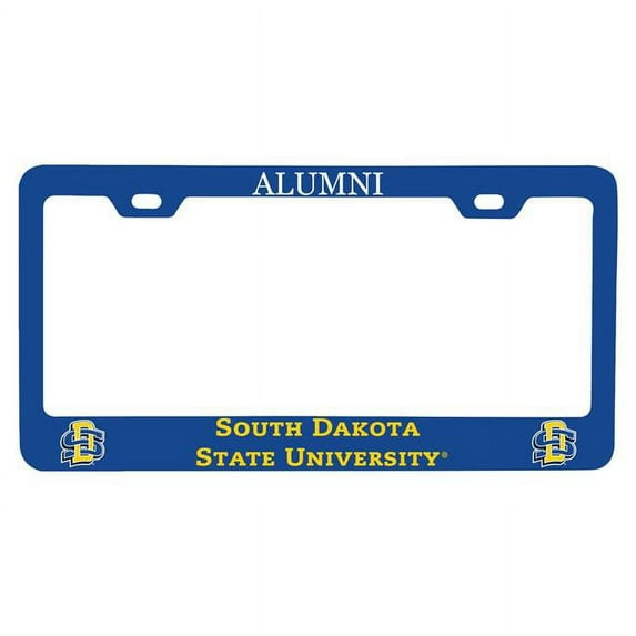R & R Imports LPF-C-SDS20 ALUM South Dakota State Jackrabbits Alumni License Plate Frame