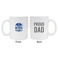 thumbnail image 1 of R & R Imports MUG2-C-HAMP20 DAD Hampton University Proud Dad White Ceramic Coffee Mug - Pack of 2, 1 of 1