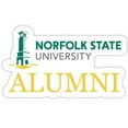 thumbnail image 1 of R & R Imports STC4-C-NFS20 ALUM 2pk Norfolk State University 4 in. Laser Cut Alumni Vinyl Decal Sticker - Pack of 2, 1 of 1
