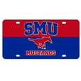 thumbnail image 1 of R & R Imports  Southern Methodist University Metal License Plate, 1 of 1