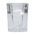 thumbnail image 1 of R & R Imports  Southern Mississippi Golden Eagles 2 oz Square Shot Glass Laser Etched Logo Design - Pack of 2, 1 of 1