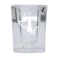 thumbnail image 1 of R & R Imports  Tarleton State University 2 oz Square Shot Glass Laser Etched Logo Design - Pack of 2, 1 of 1
