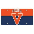 thumbnail image 1 of R & R Imports  Virginia Cavaliers Metal License Plate, 1 of 1