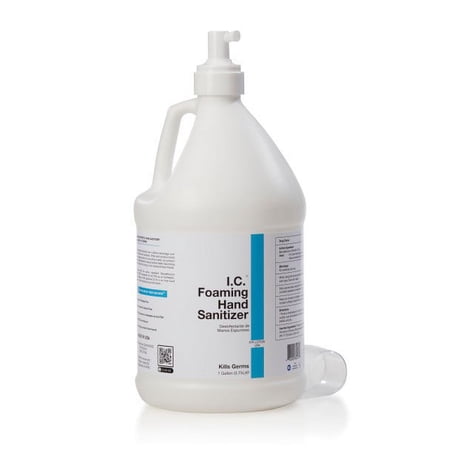 R&R Lotion - I.C. Alcohol Free Foaming Hand Sanitizer Gallon with Pump