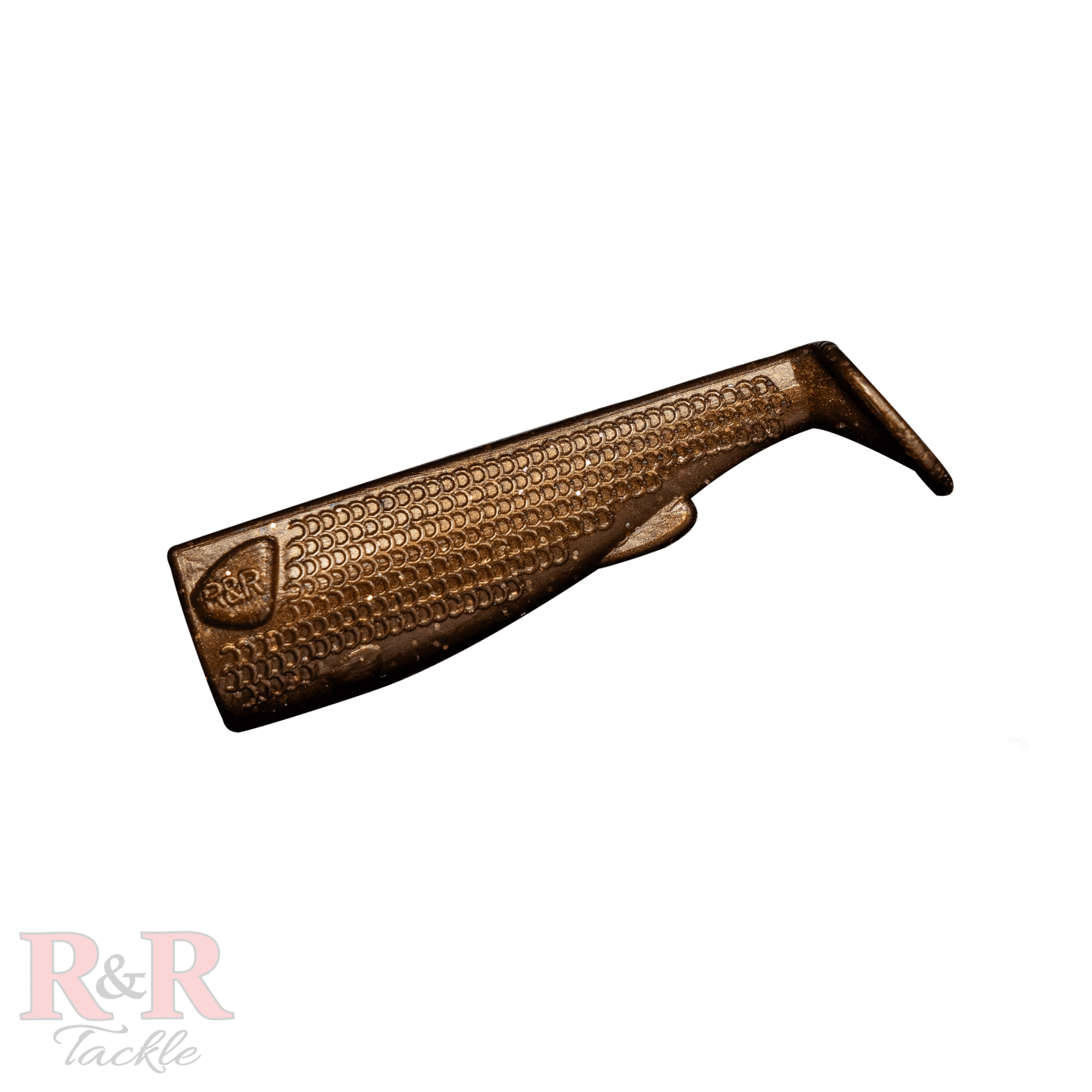 R&R 3 SlideBait Tail – 4 Pezzi Soft Plastic Swimbait Per Pesca Predatori