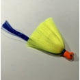 thumbnail image 1 of R&R Tackle 1 Oz. Flarehawk Jig Chartreuse Blue Fishing Lure, 1 of 2