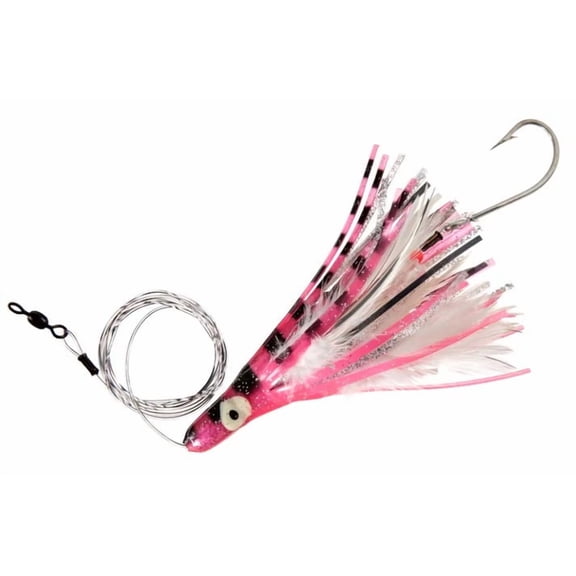R & R Tackle (3 Pack) MAHI MAGNET 5.38" PINK/WHITE TROLLING LURE