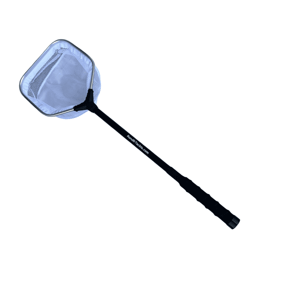 R & R Tackle Small Double Fine Mesh Bait Net with fiberglass handle