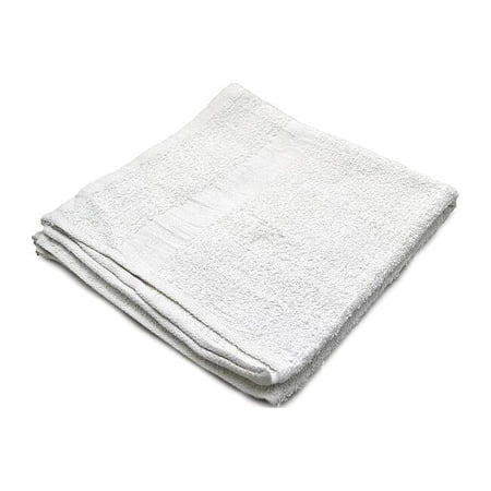R & R Textile Bath Towel,44 in L,White 62200