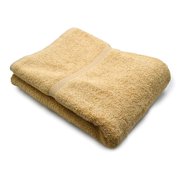 R & R Textile Bath Towel,50 in L,Beige X01170