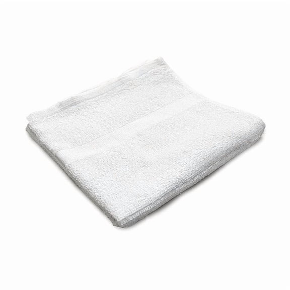 R & R Textile Bath Towel,24x50 In.,White,PK12 62420