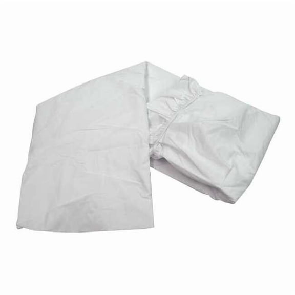 R & R Textile Bed Sheets, Full, 54x80 In.,PK12 X32015