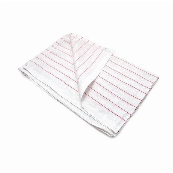R & R Textile Glass Towel,25" L,Cotton,Assorted,PK12 31600