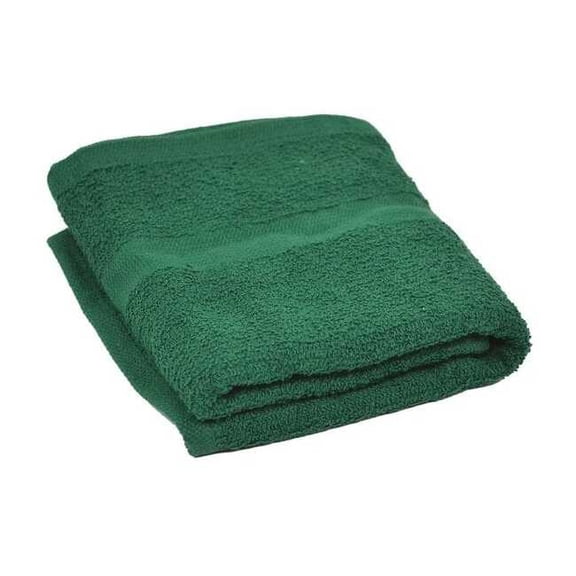 R & R Textile Hand Towel,27 in L,Hunter Green 71627