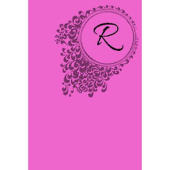 R : R monogram notepad, R monogrammed gifts for women (Paperback)