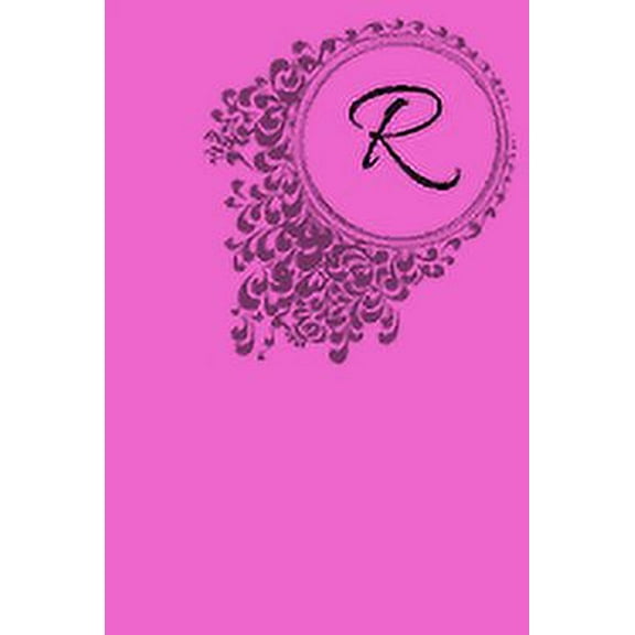 R : R monogram notepad, R monogrammed gifts for women (Paperback)