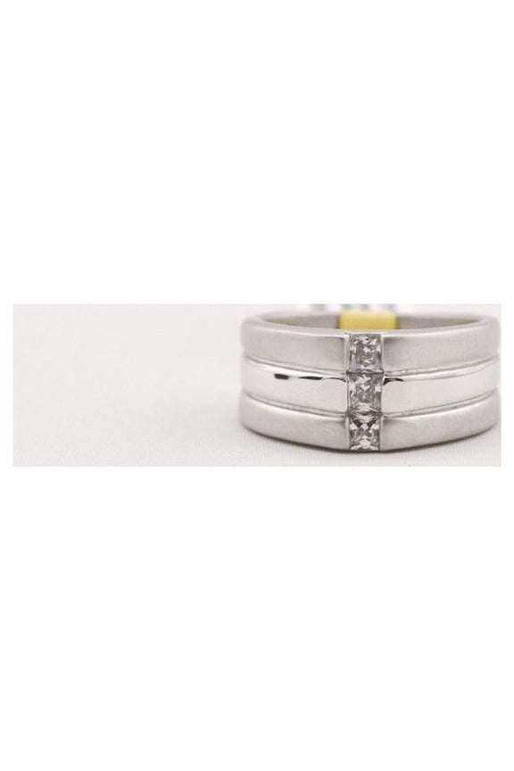 R.S. Covenant 055 sz 11 2283 CZ Matte/Shiny Silver Men's