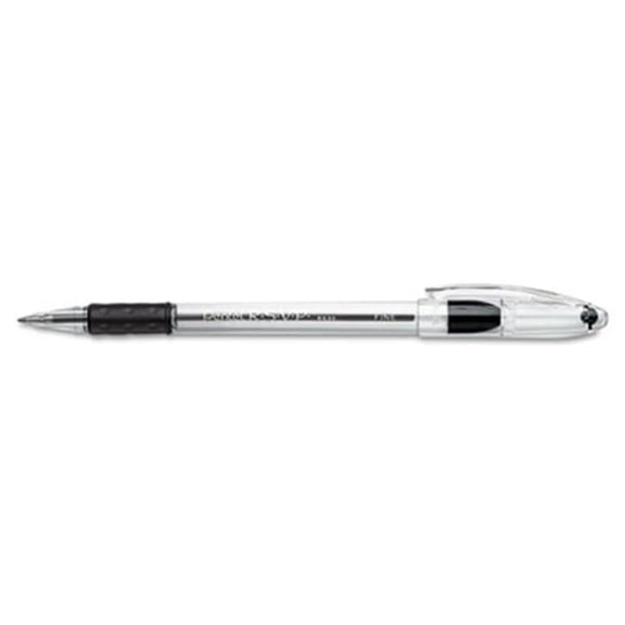 R.S.V.P. Ballpoint Pen - Black Ink - Fine Point - Set of 12 - Comfort Grip
