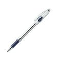 thumbnail image 1 of Pentel® R.S.V.P.® Ballpoint Pens, Fine Point, 0.7 mm, Clear Barrel, Blue Ink, Pack of12, 1 of 2