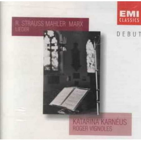 R. STRAUSS, MAHLER & MARX LIEDER