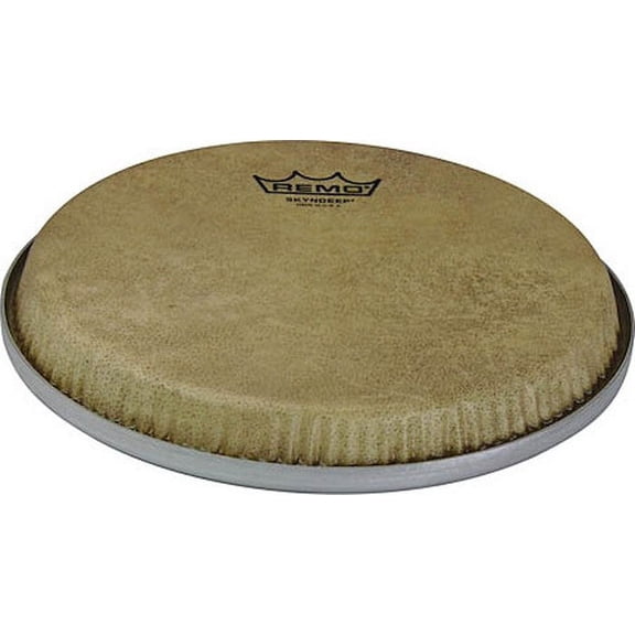 Remo Drum Heads 3701780 8.5 in. Calfskin Graphic R-Series Low Collar Skyndeep Bongo Drumhead