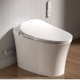 thumbnail image 1 of R&T C2 Smart Toilet with Tank, Auto Open & Flush, Foot Sensor & Remote Control, Heated Seat, Warm Water & Air Dryer, NightLight, Modern One Piece Toilets for Bathroom, 1 of 12