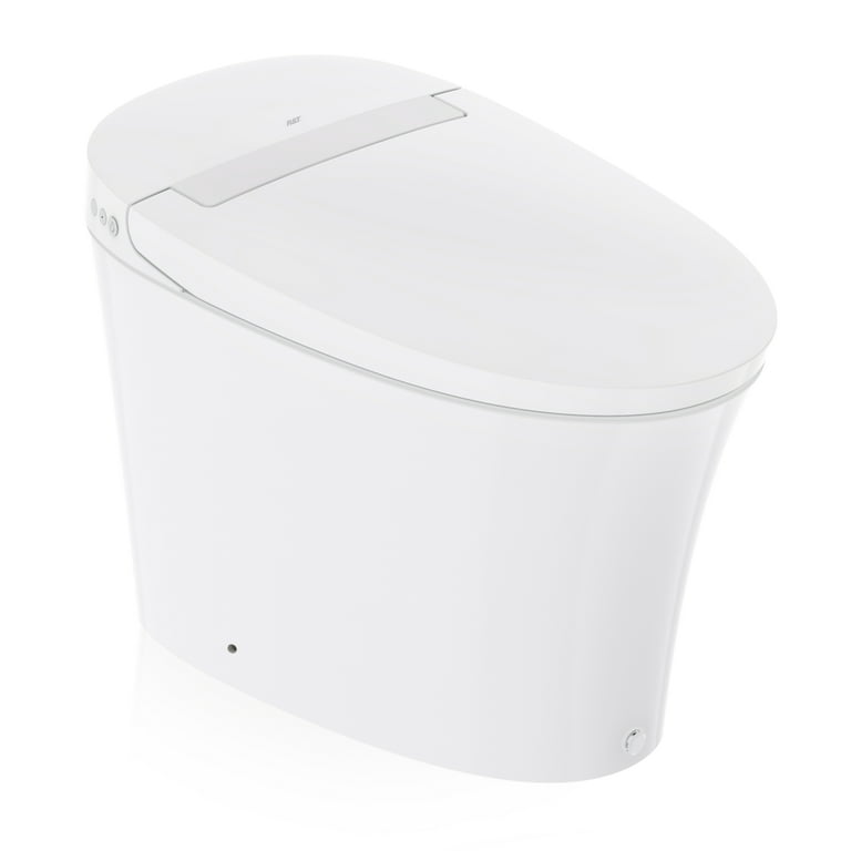 SUPERFLO Smart Tankless Toilet with Auto Flush, One-Piece Smart