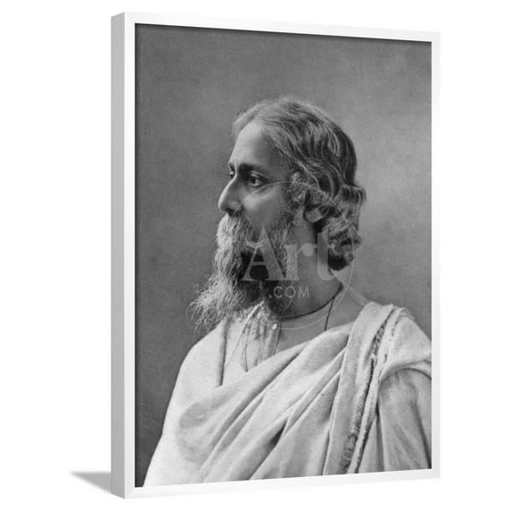 R Tagore, Nobel 1913, Figurative Framed Art Print Wall Art Sold by Art.Com