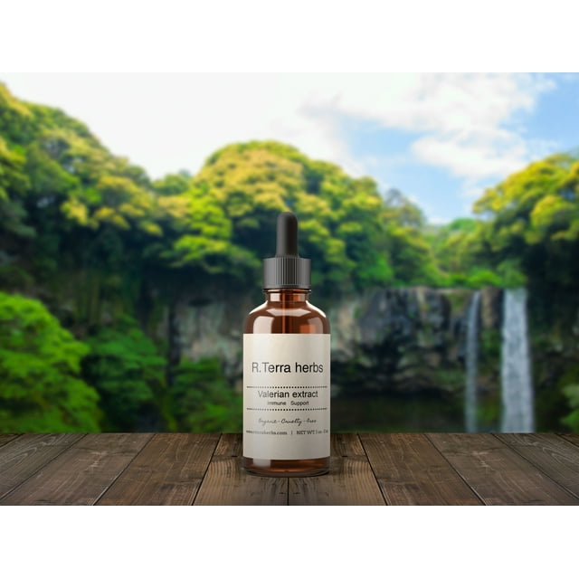 R. Terra Valerian Liquid Extract, Vegan, 2 oz - 60 ml